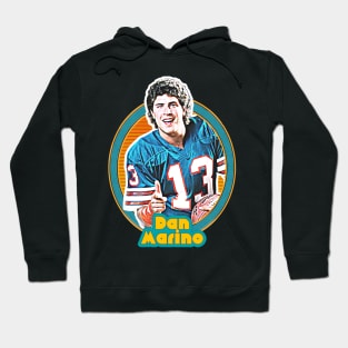 Dan Marino / Retro 80s Football Fan Design Hoodie